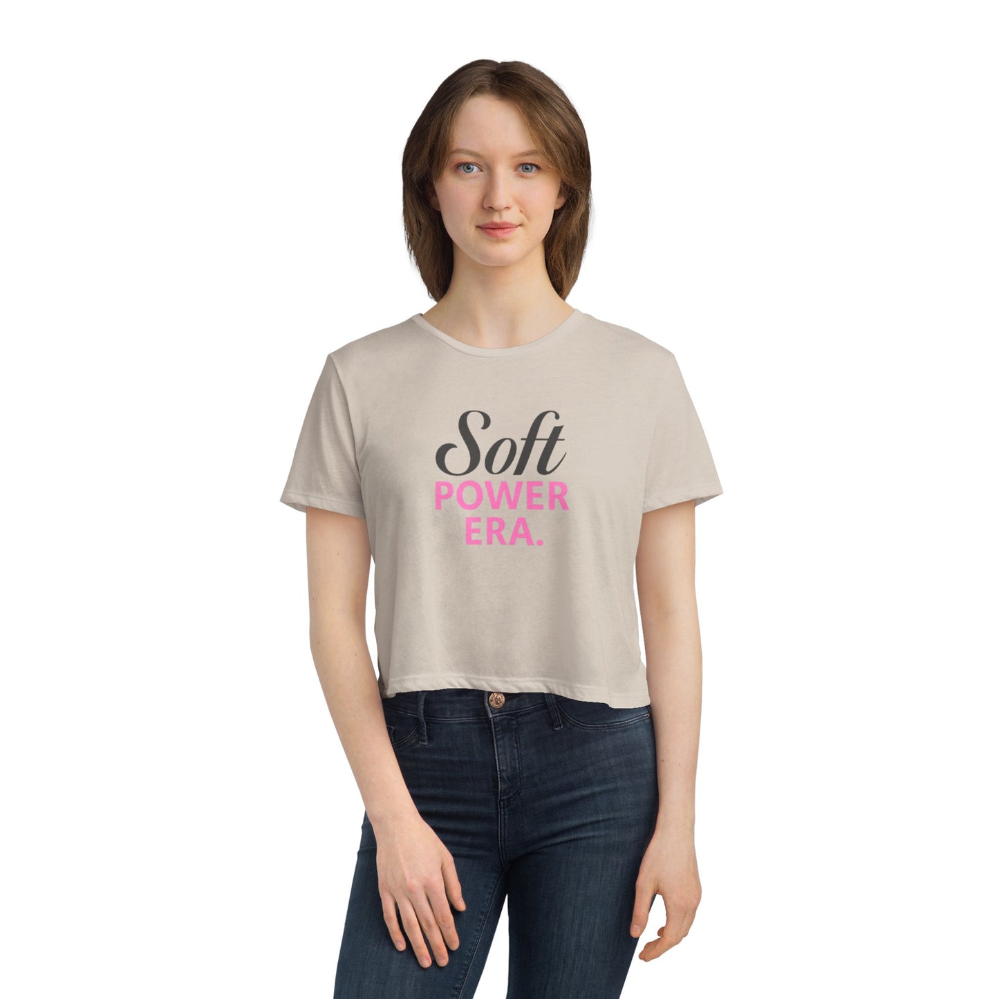 Soft Power Era Cropped Tee – For the Ones Who Love Themselves Better