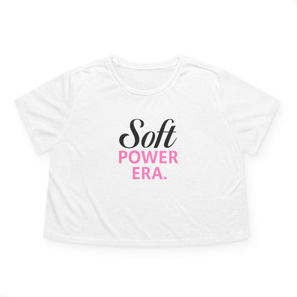 Soft Power Era Cropped Tee – For the Ones Who Love Themselves Better