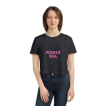 Soft Power Era Cropped Tee – For the Ones Who Love Themselves Better