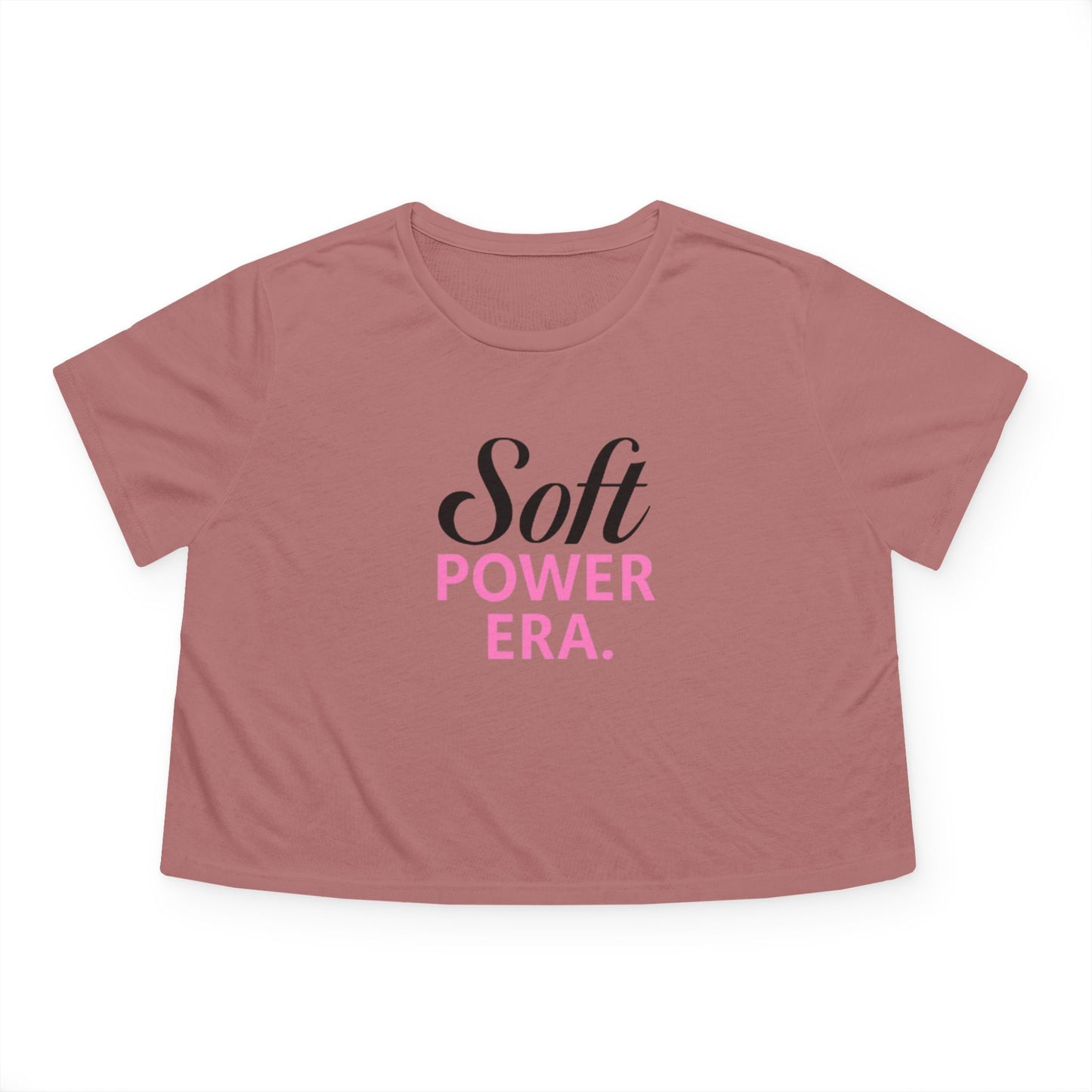 Soft Power Era Cropped Tee – For the Ones Who Love Themselves Better