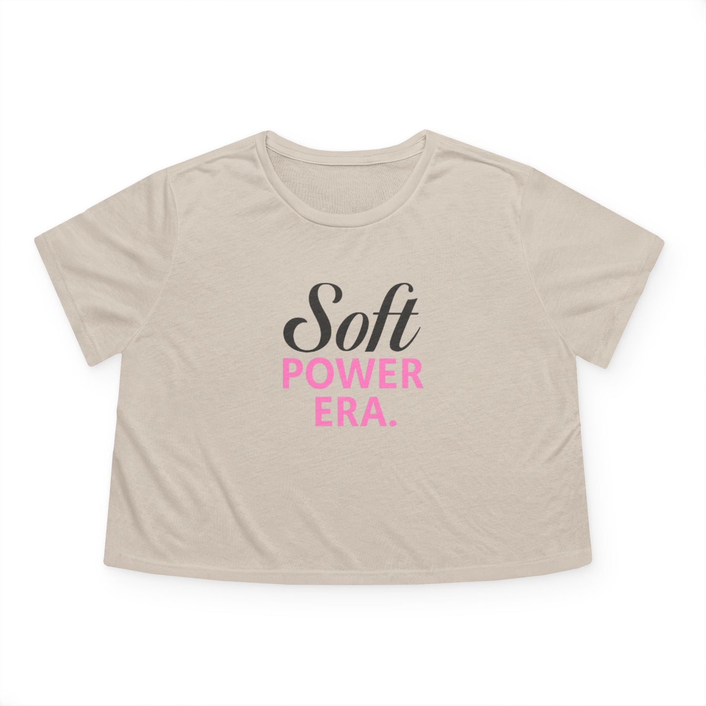 Soft Power Era Cropped Tee – For the Ones Who Love Themselves Better
